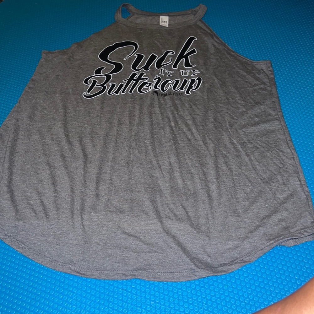 XL rocker tank from fitness tee co.